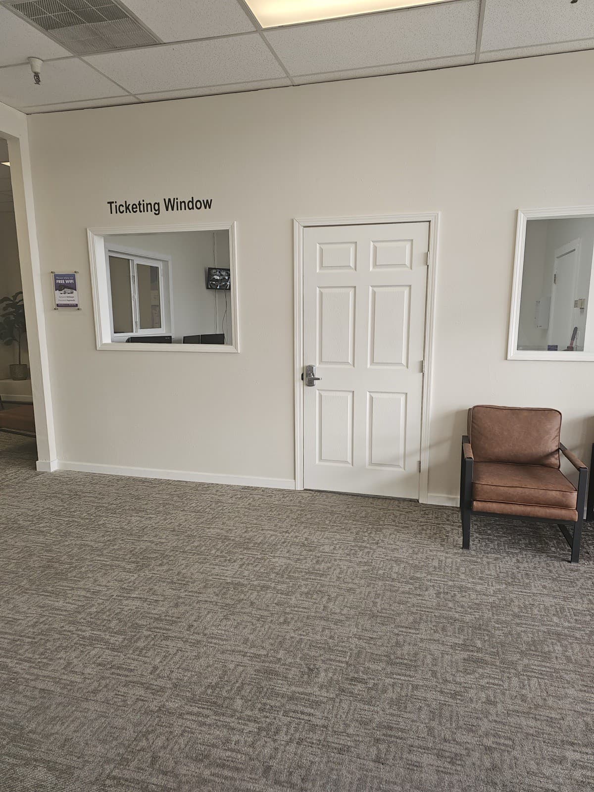 The Pocatello (SLE Office) shuttle stop
