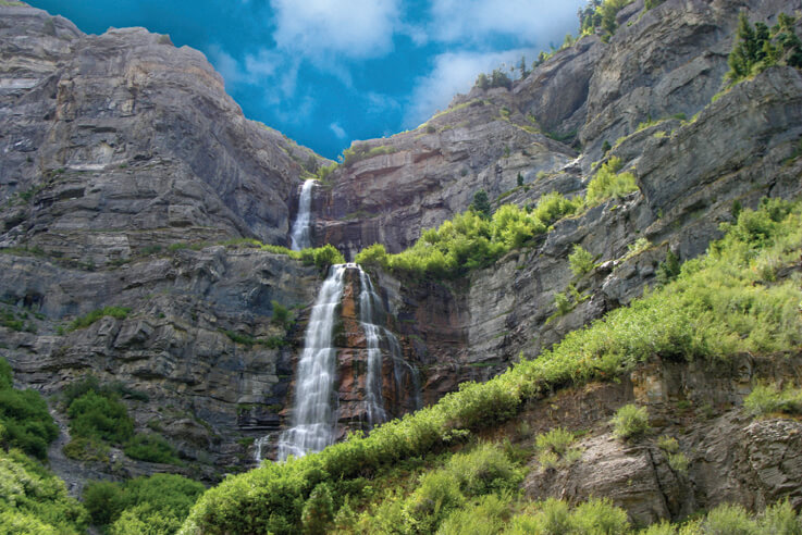 Bridal Veil Falls Salt Lake Express