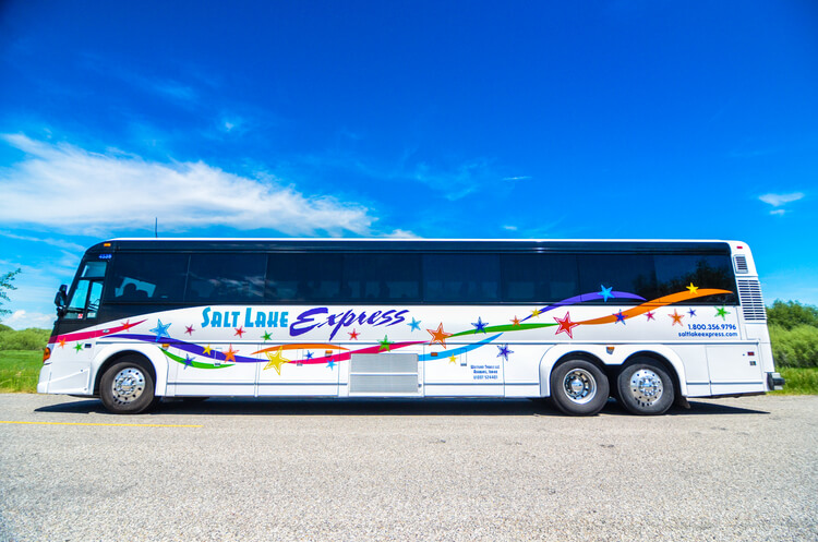 salt lake city airport to park city bus