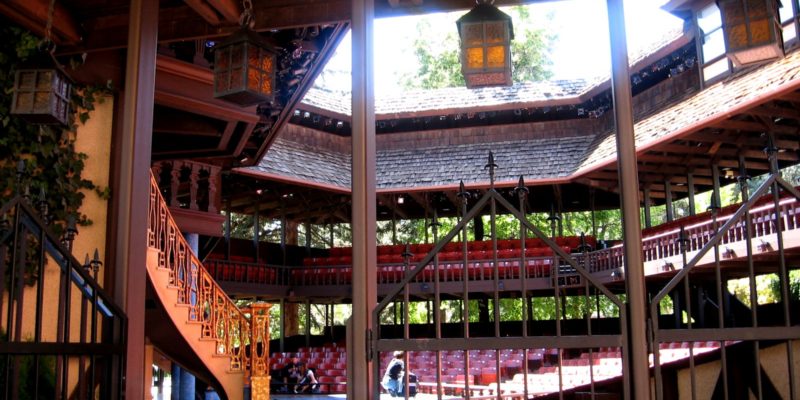 Globe Theater at the Shakespeare Festival