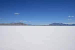 Bonneville Salt Flats, one of the great Utah destinations