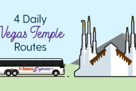 St. George Express Las Vegas LDS Temple Route
