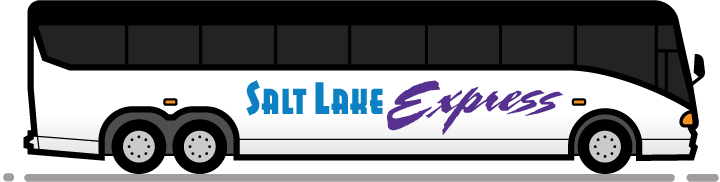 Salt Lake Express Bus illustration